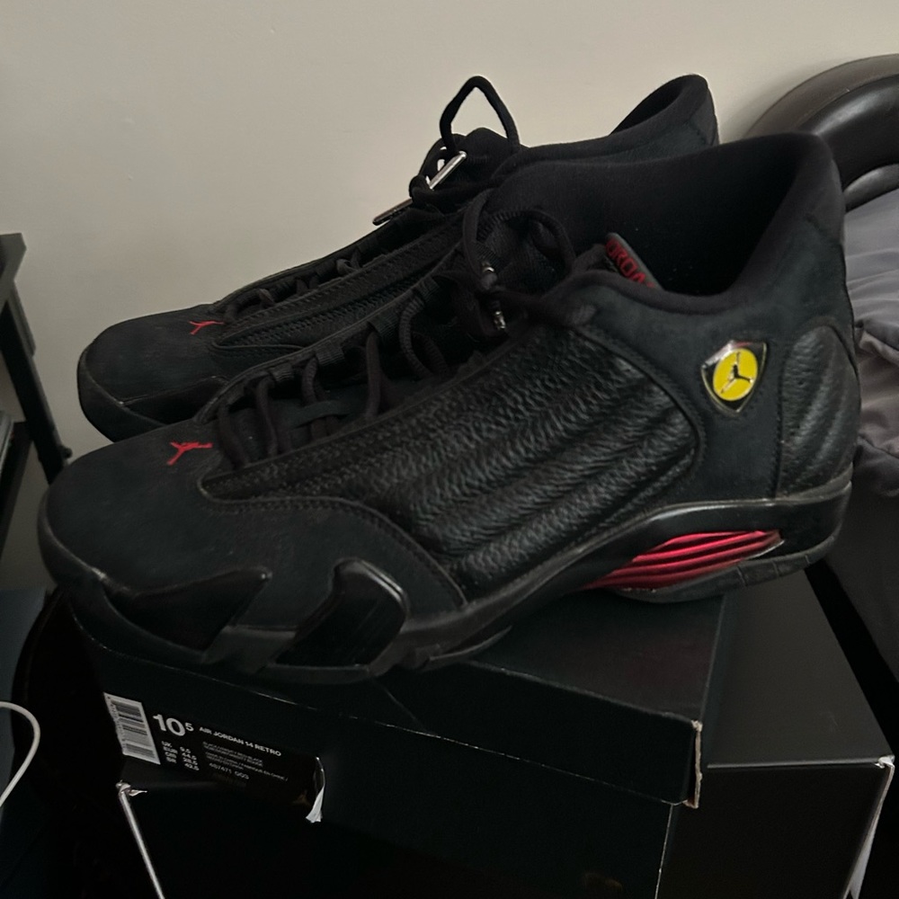 AIR JORDAN 14 RETRO "Last Shot", Used with Box